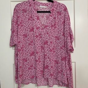 Karlie V neck blouse